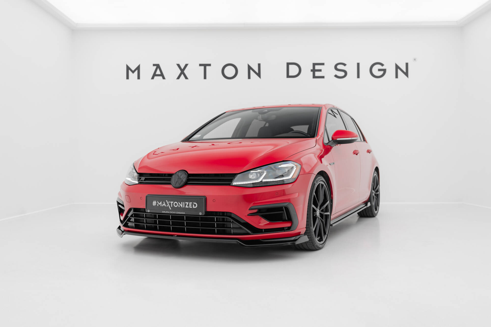 Front Splitter V.2 VW Golf 7 R / R-Line Facelift - 3