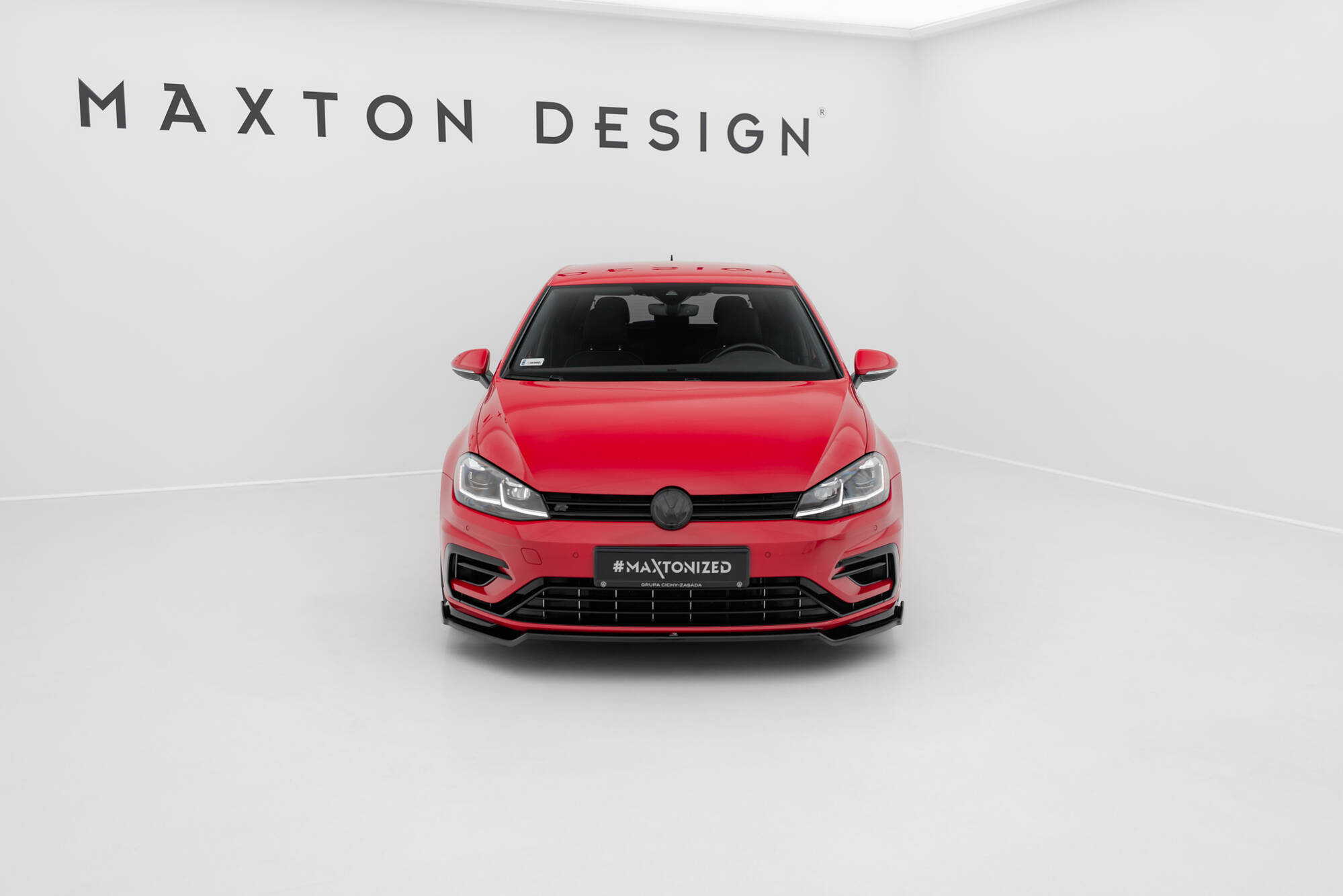 Front Splitter V.2 VW Golf 7 R / R-Line Facelift - 2