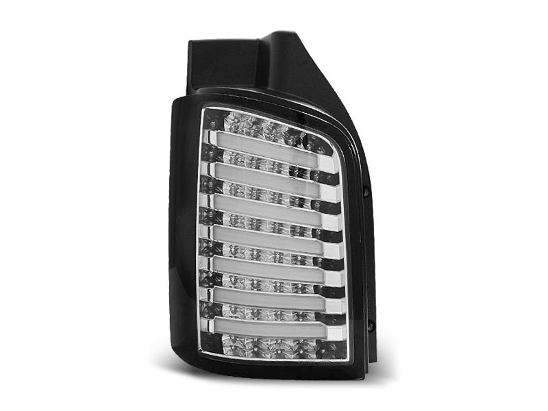 VW T5 04.03-09 / 10-15 CHROME BLACK LED TAILLIGHTS