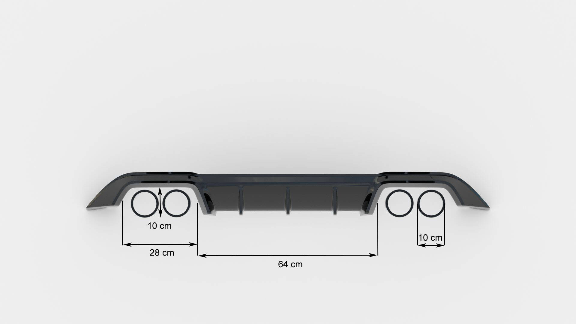 Rear Valance VW Golf R Mk7 (2013-2016) - 5