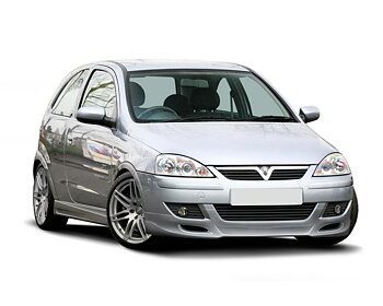 FRONT BUMPER SPOILER OPEL CORSA C FACELIFT