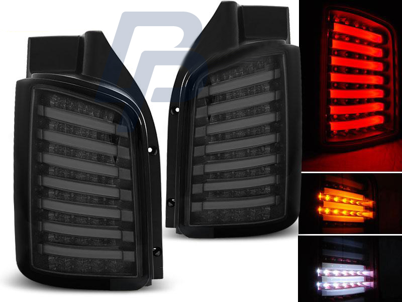 VW T5 04.03-09 / 10-15 SMOKE LED TAILLIGHTS TRANSPORTER - 3