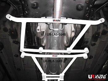 MINI CLUBMAN 08+ 1.6T ULTRARACING 4-POINT MID LOWER BAR 1649