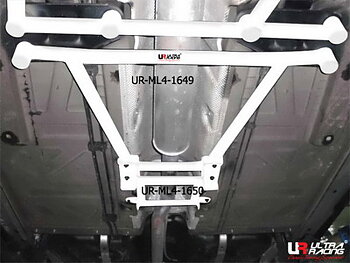 MINI COOPER S R56 /CLUBMAN ULTRARACING 4-POINT MID LOWER BAR