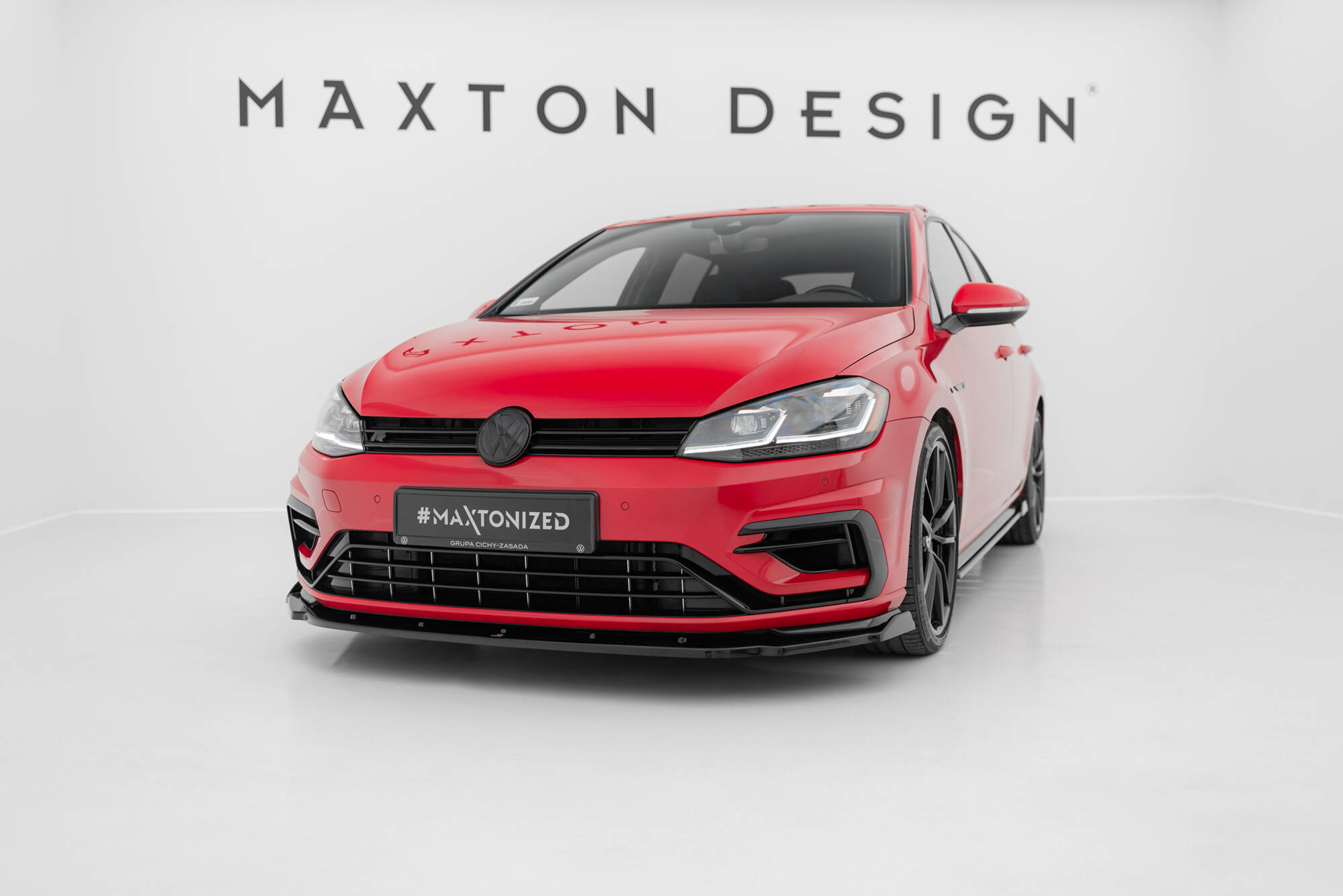 Front Splitter V.1 VW Golf 7 R / R-Line Facelift - 3