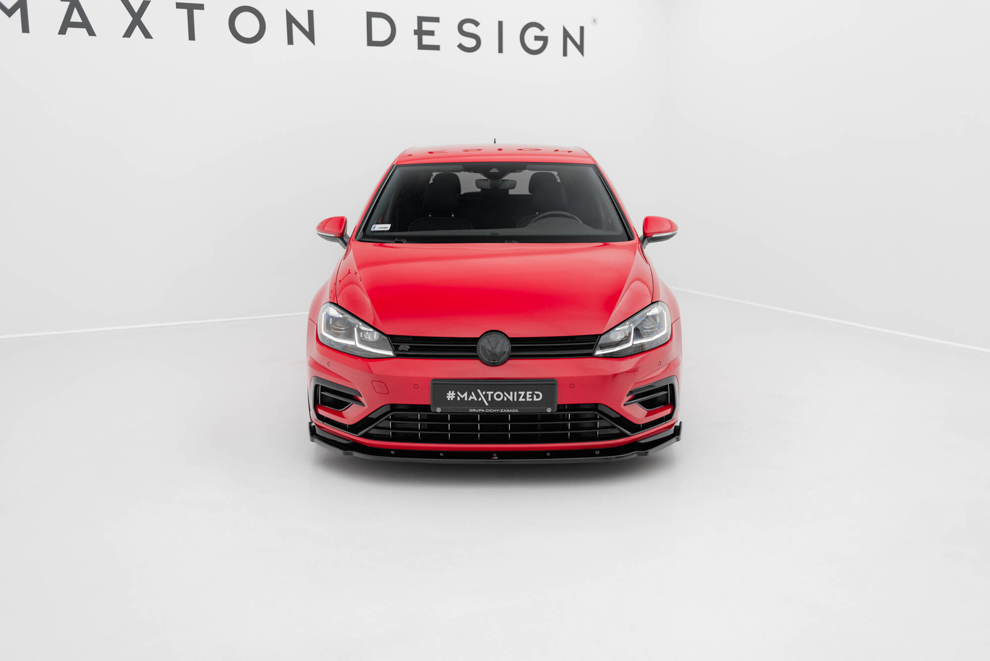 Front Splitter V.1 VW Golf 7 R / R-Line Facelift - 2