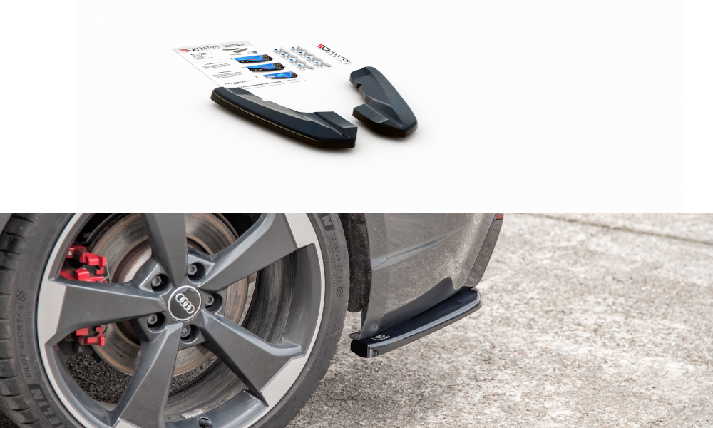 Rear Side Diffusers V2 Audi RS3 8V Sportback (2015-2016)
