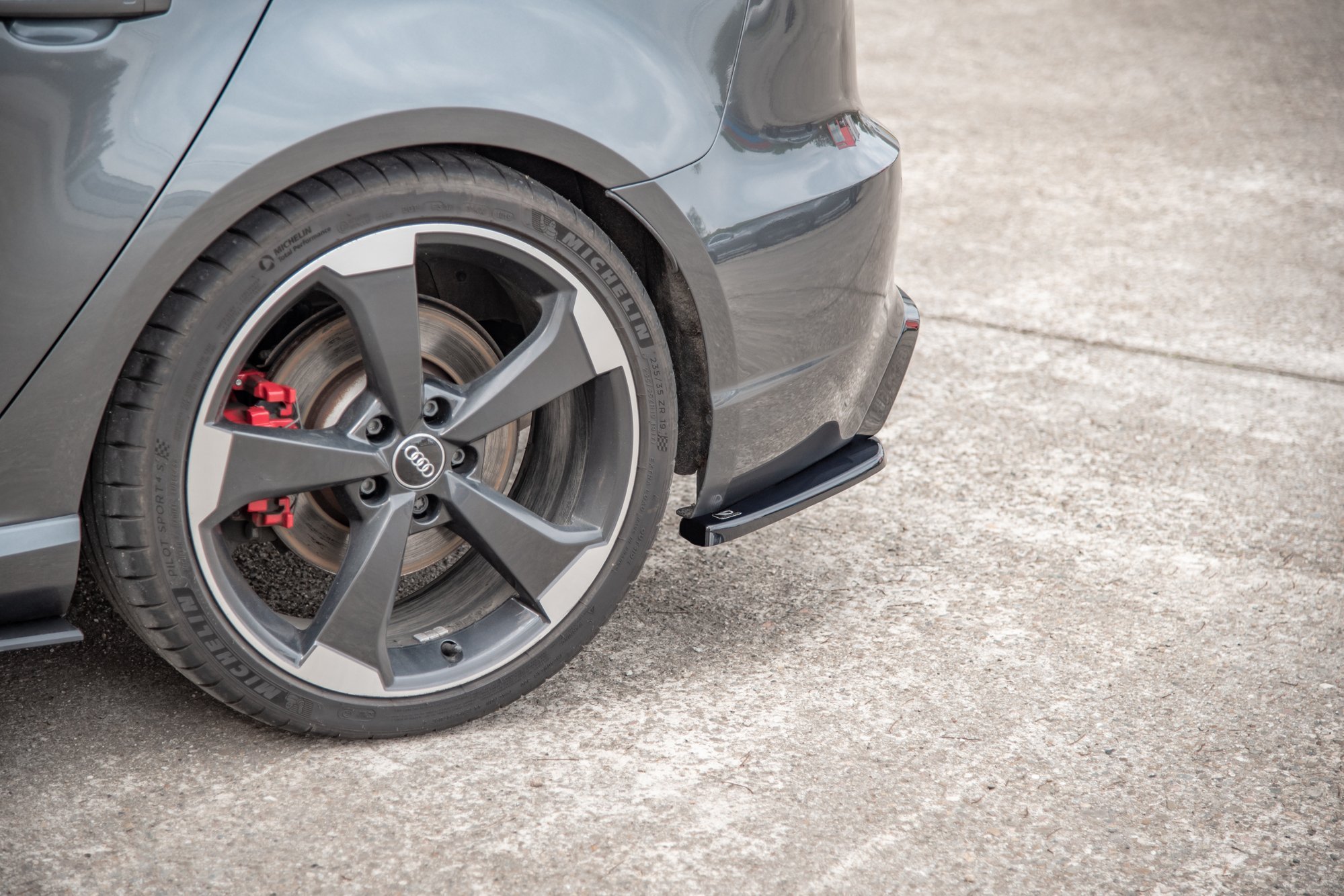 Rear Side Diffusers V2 Audi RS3 8V Sportback (2015-2016) - 3