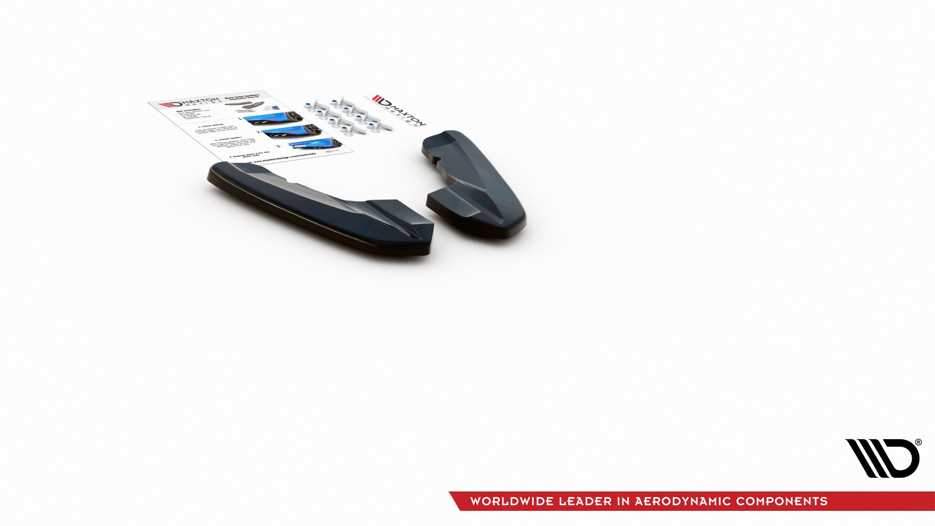 Rear Side Diffusers V2 Audi RS3 8V Sportback (2015-2016) - 6