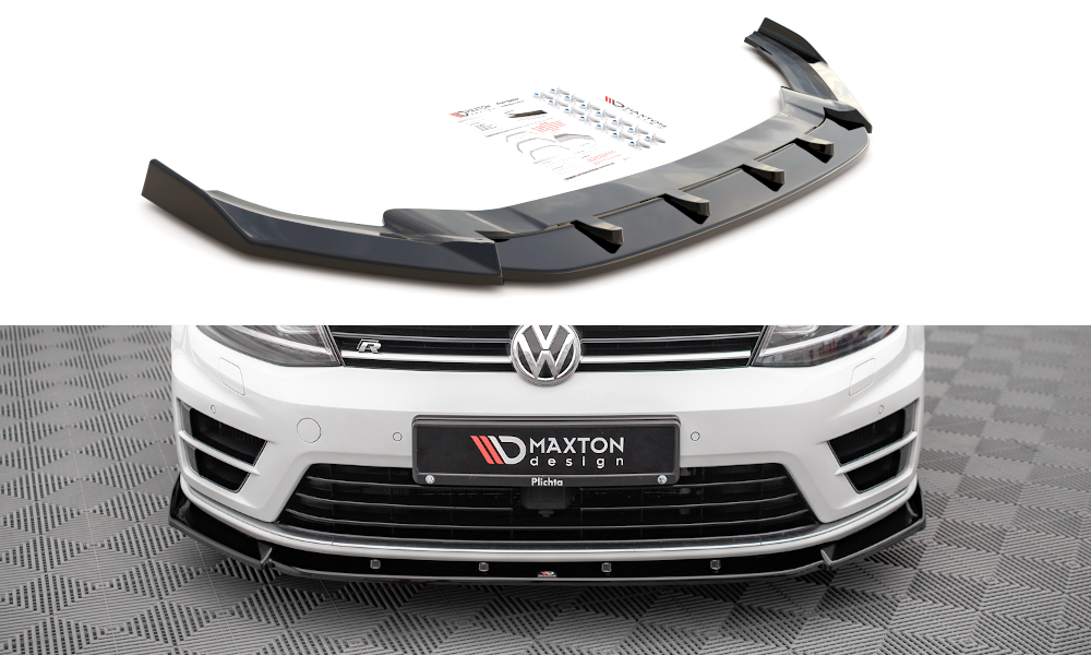 Front Splitter V.4 VW Golf R / R-Line Mk7