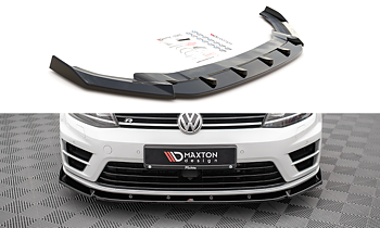 FRONT SPLITTER V.4 SUITABLE FOR VOLKSWAGEN GOLF R / R-LINE MK7 – MAXTON DESIGN