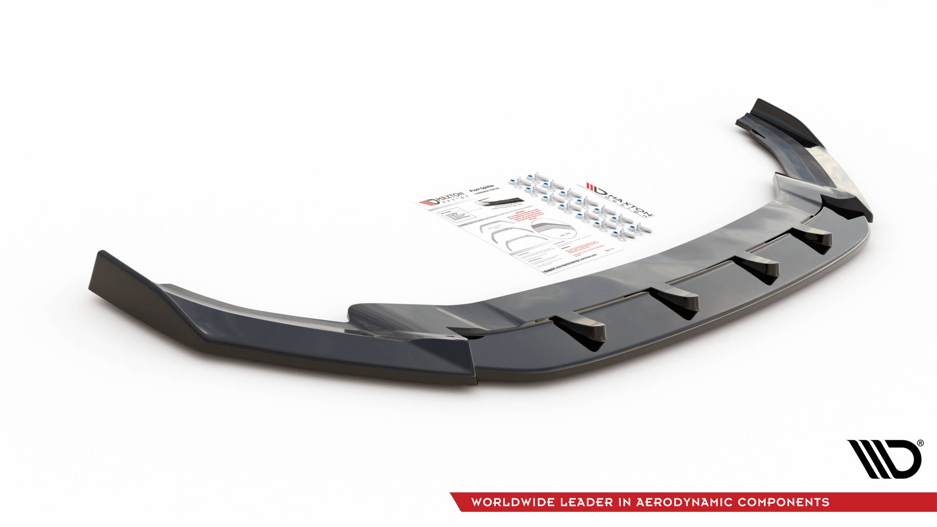 Front Splitter V.4 VW Golf R / R-Line Mk7 - 4