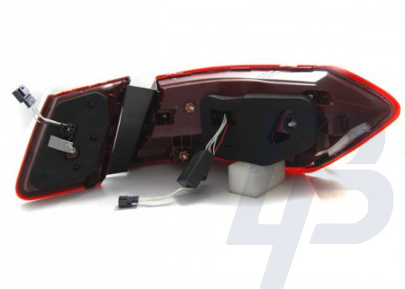 LED TAILLIGHTS MERCEDES W212 E-CLASS 09-13 SEQ RED WHITE LED - 5