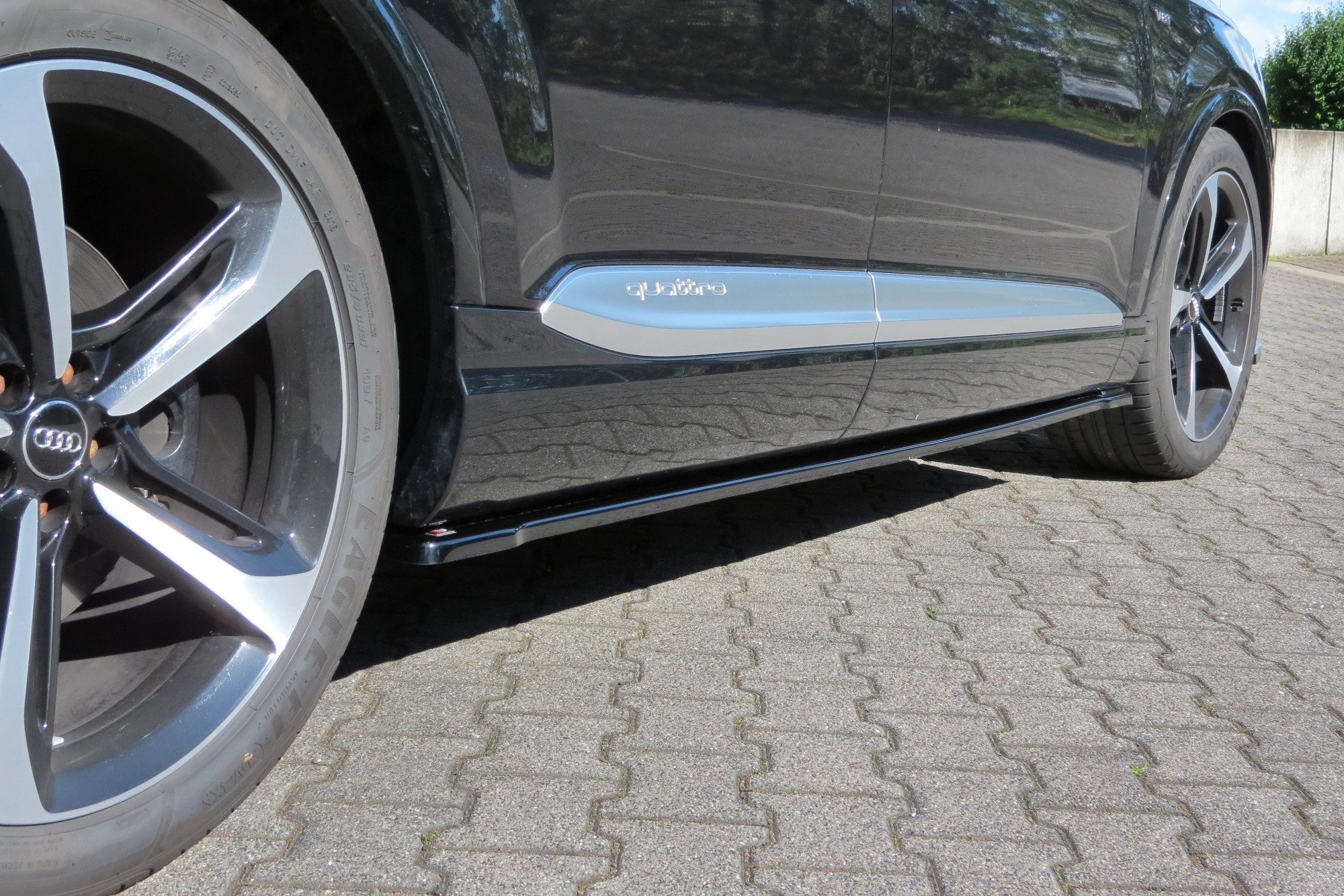 Side Skirts Diffusers Audi SQ7 / Q7 S-Line Mk2