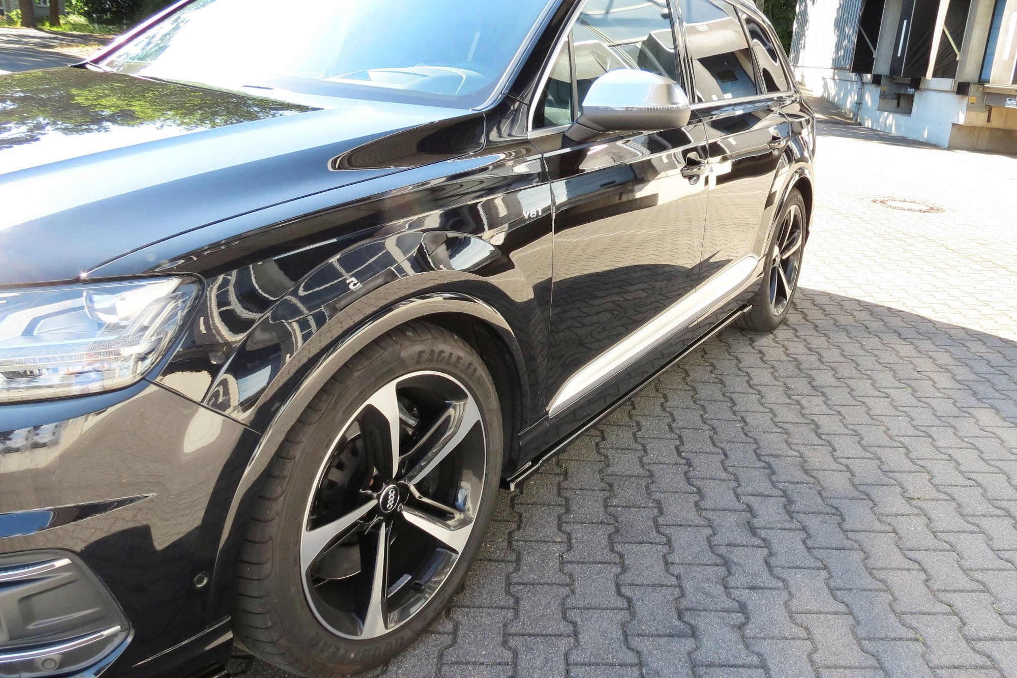 Side Skirts Diffusers Audi SQ7 / Q7 S-Line Mk2 - 2