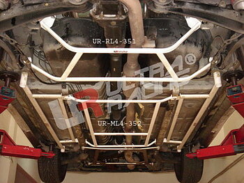 MITSUBISHI OUTLANDER 03-06 ULTRA-R 4-POINT MID LOWER BRACE