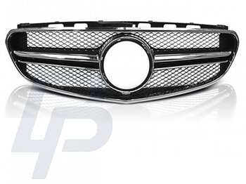 GRILLS MERCEDES W212 13-16 E63 AMG STYLE BLACK CHROME