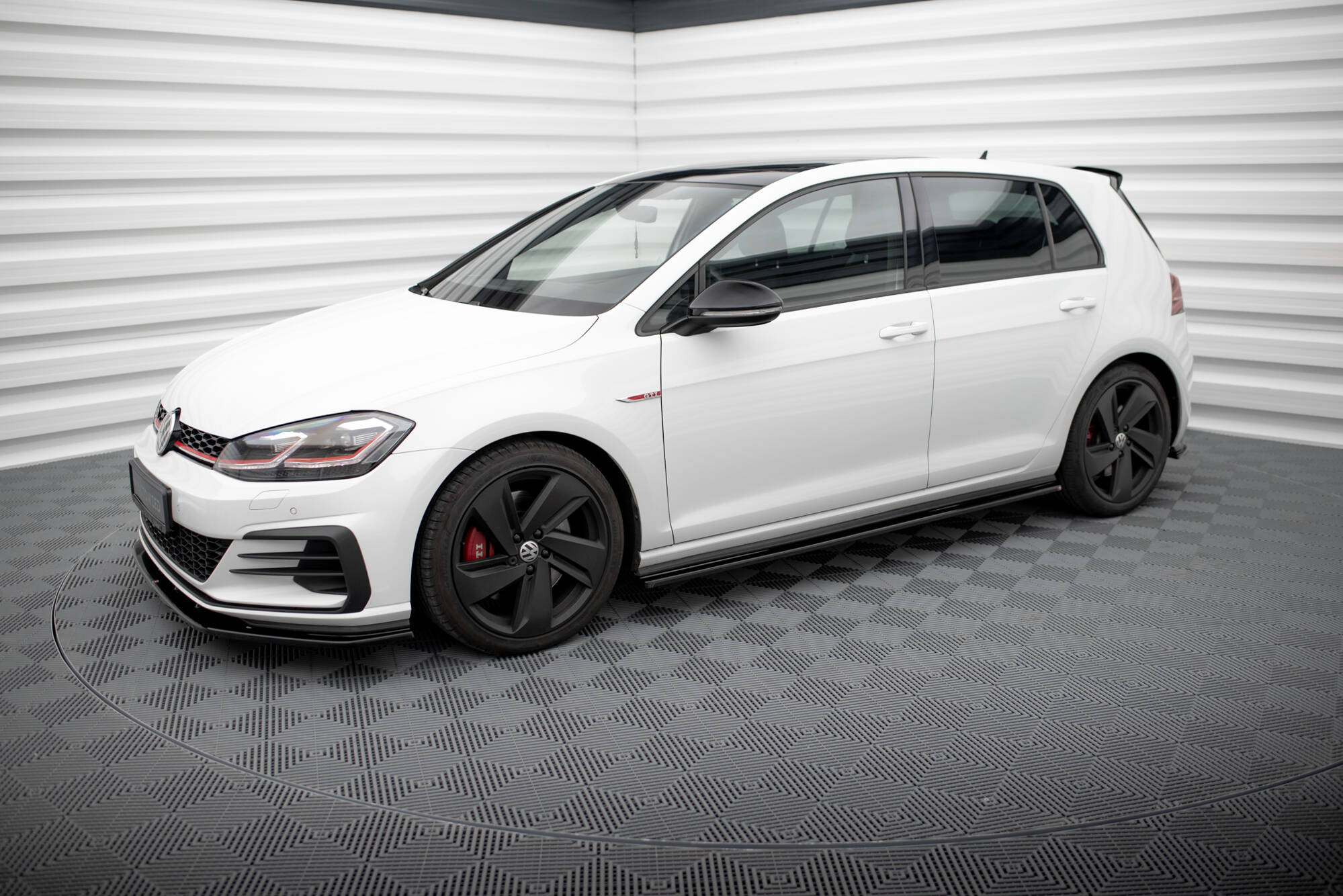 SIDE SKIRTS DIFFUSERS V.1 SUITABLE FOR VOLKSWAGEN GOLF GTI / GTD MK7 / MK7 FACELIFT (WIDE) – MAXTON DESIGN - 2