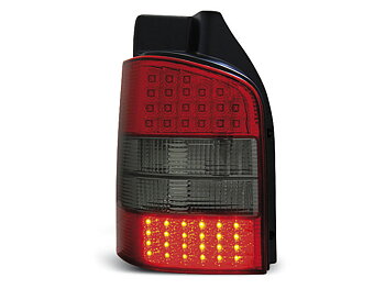 VW T5 04.03-09 RED SMOKE LED TAILLIGHTS