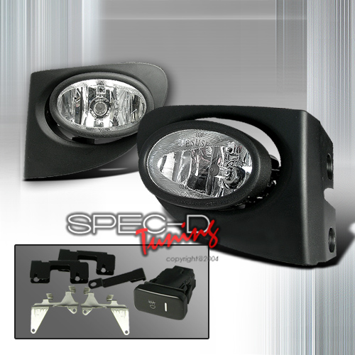 HONDA CIVIC 01-03 3D HATCHBACK OEM FOGLIGHTS CLEAR