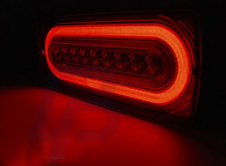 LED TAILLIGHTS MERCEDES W463 G-CLASS 90-12 RED WHITE LED - 2