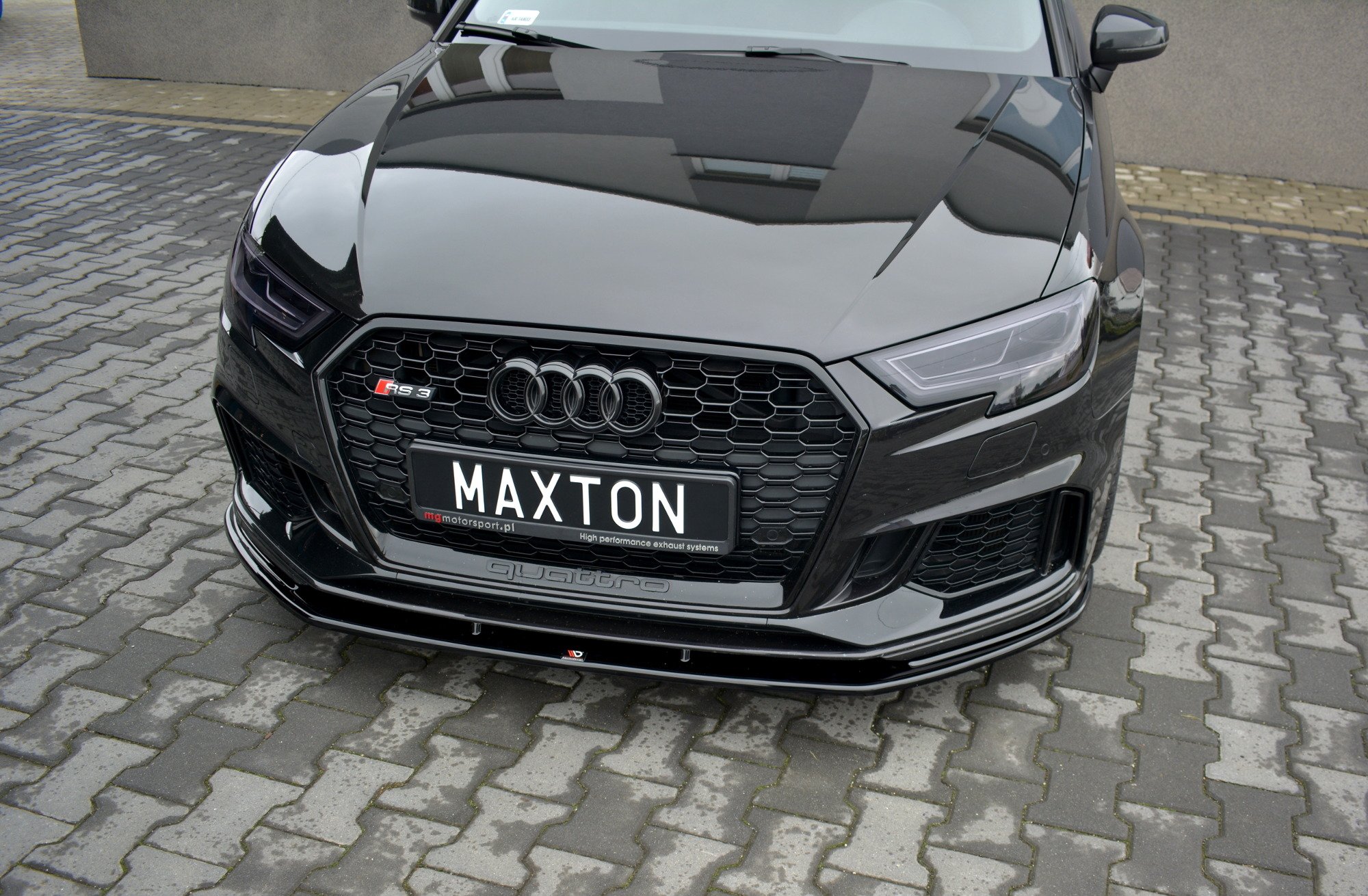 Front Splitter V.1 Audi RS3 8V Facelift Sportback (2017 - 20) - 2