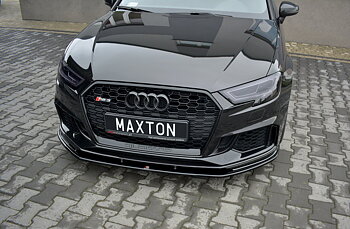 FRONT SPLITTER V.1 SUITABLE FOR AUDI RS3 SPORTBACK 8V FACELIFT – MAXTON DESIGN