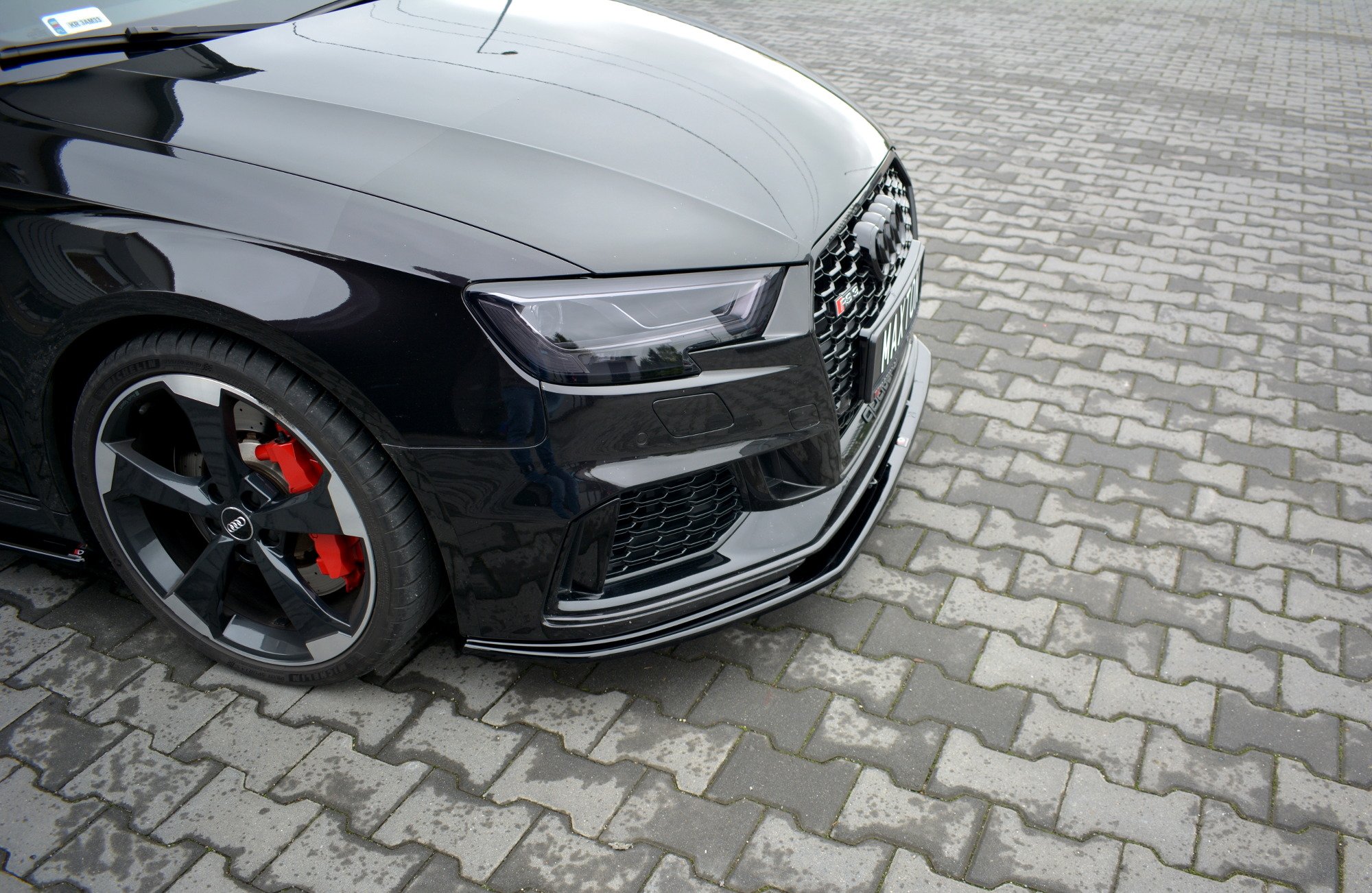 Front Splitter V.1 Audi RS3 8V Facelift Sportback (2017 - 20) - 5