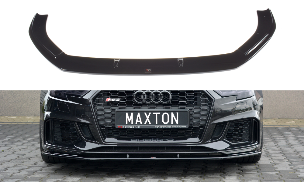 Front Splitter V.1 Audi RS3 8V Facelift Sportback (2017 - 20)