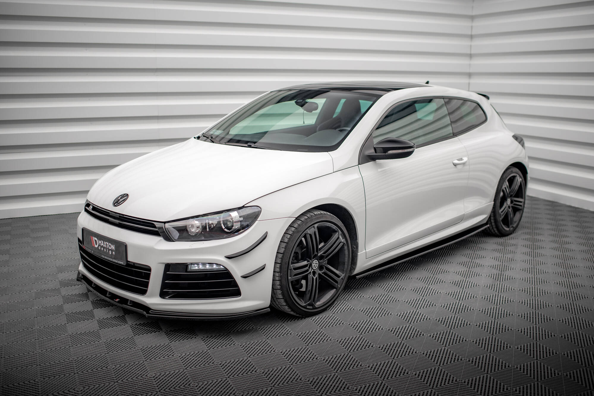 Side Skirts Diffusers V.1 Volkswagen Scirocco R Mk3 - 3
