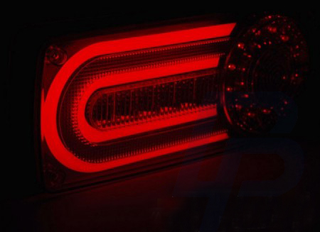 LED TAILLIGHTS MERCEDES W463 G-CLASS 90-12 SMOKE LED - 4
