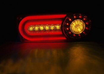 LED TAILLIGHTS MERCEDES W463 G-CLASS 90-12 SMOKE LED