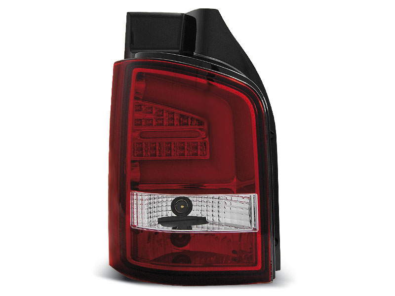 VW T5 04.10-15 RED WHITE LED TAILLIGHTS BAR