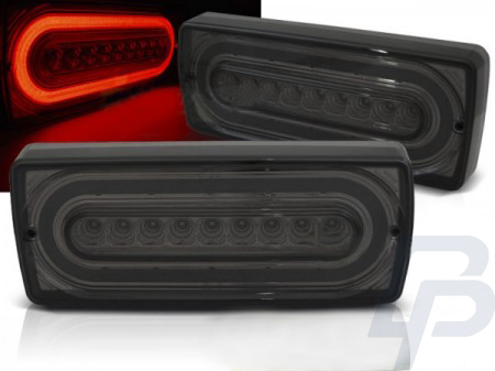 LED TAILLIGHTS MERCEDES W463 G-CLASS 90-12 SMOKE LED