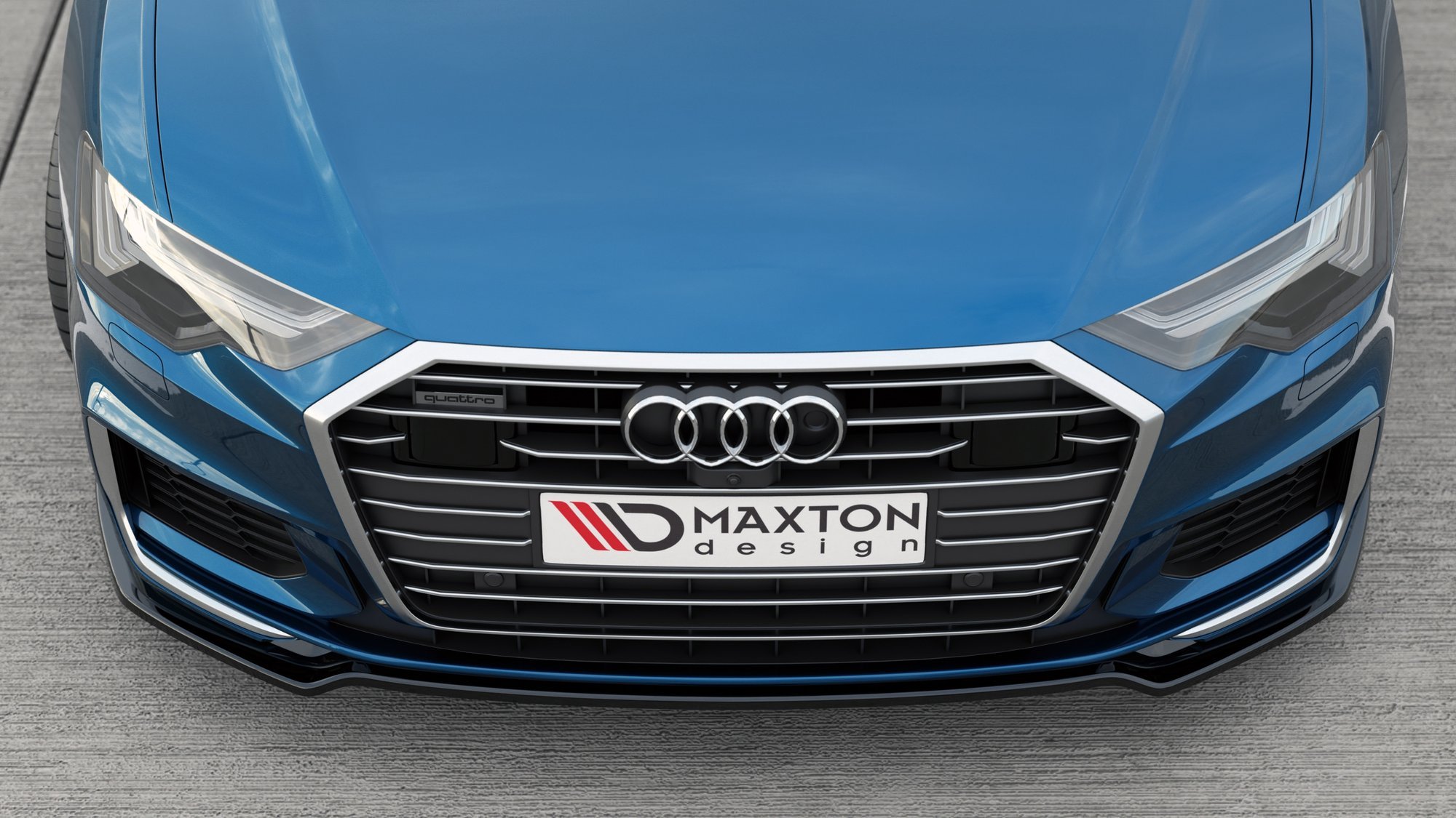 Front Splitter V.1 Audi A6 S-Line / S6 C8 - 6
