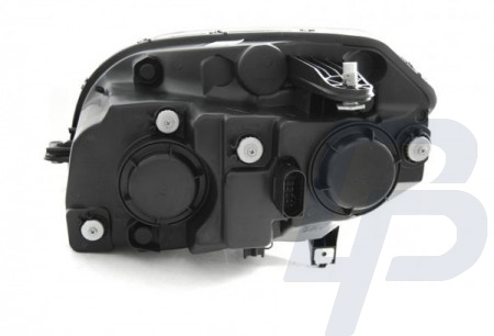 HEADLIGHTS MERCEDES GLK X204 06.08-08.12 TUBE LIGHT BLACK - 6