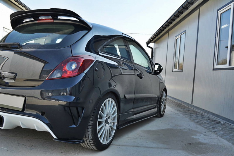 SIDE SKIRTS DIFFUSERS OPEL CORSA D OPC / VXR - 4