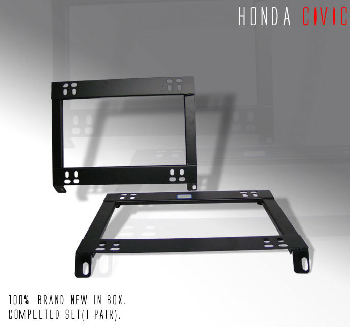 HONDA CIVIC 01-04 2D RACING SEAT BRACKETS [SIX]