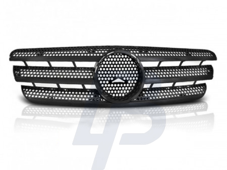 GRILLS MERCEDES W163 98-05 AMG BLACK - 2