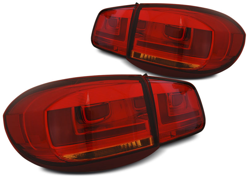 VW TIGUAN 07-07.11  RED LED TAILLIGHTS BAR