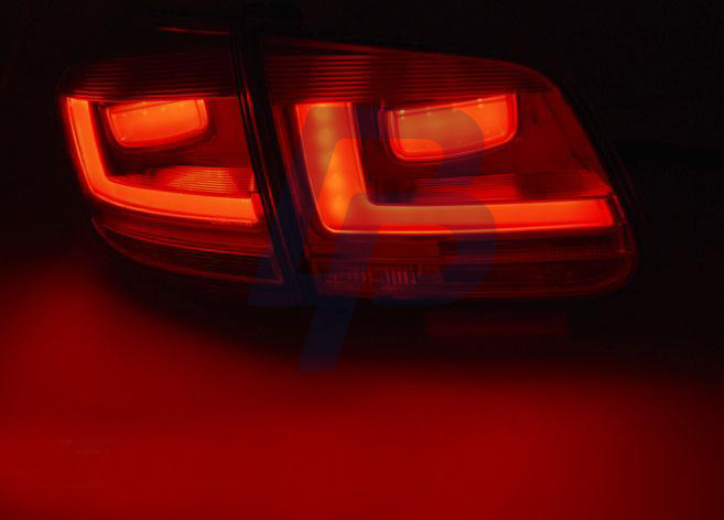 VW TIGUAN 07-07.11  RED LED TAILLIGHTS BAR - 3