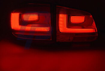 VW TIGUAN 07-07.11  RÖDA LED BAKLAMPOR