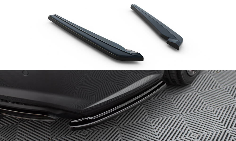 Rear Side Splitters Audi S6 / A6 S-Line C7 Facelift Avant