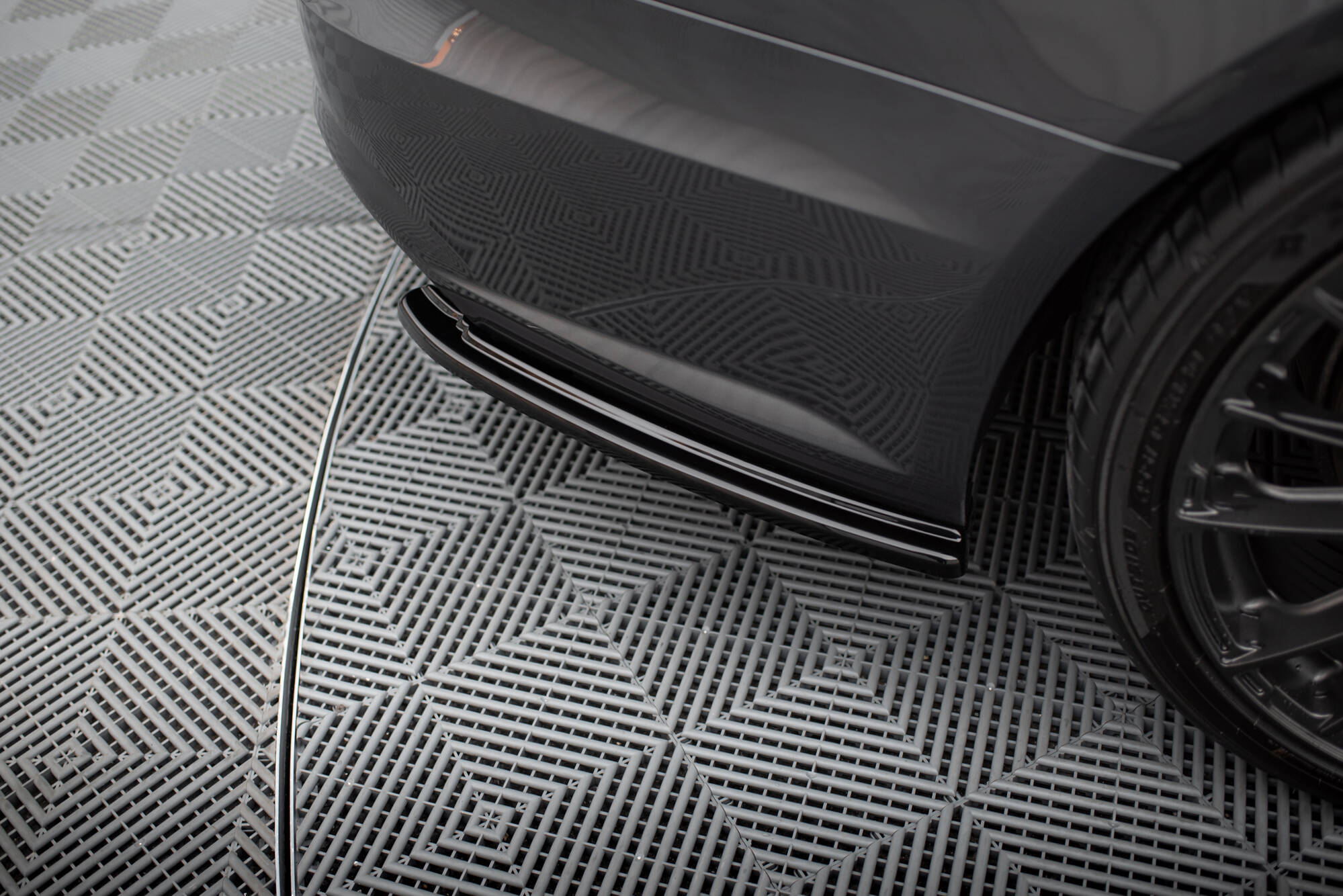 Rear Side Splitters Audi S6 / A6 S-Line C7 Facelift Avant - 4