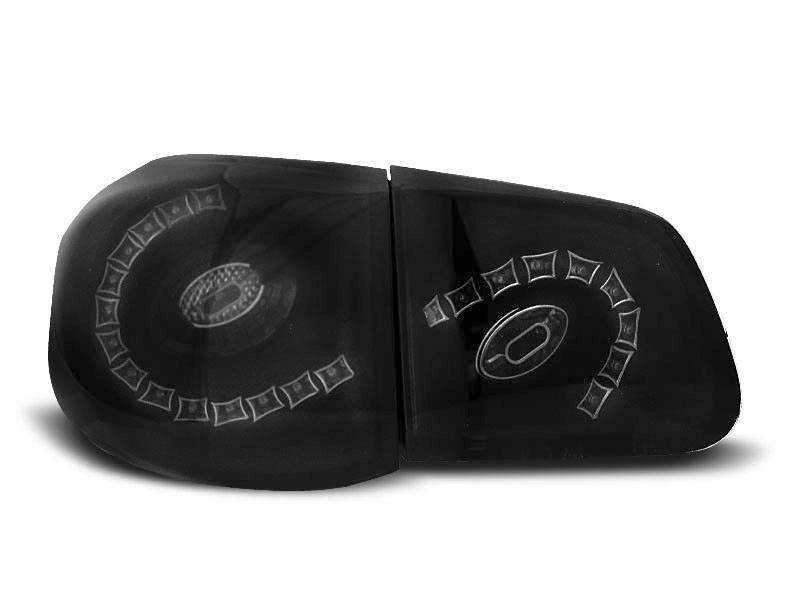 VW TIGUAN 10.07-11 SMOKE BLACK LED TAILLIGHTS BAR