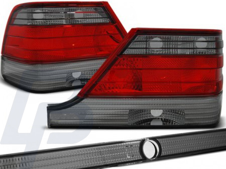 TAILLIGHTS MERCEDES W140 95-10.98 RED SMOKE