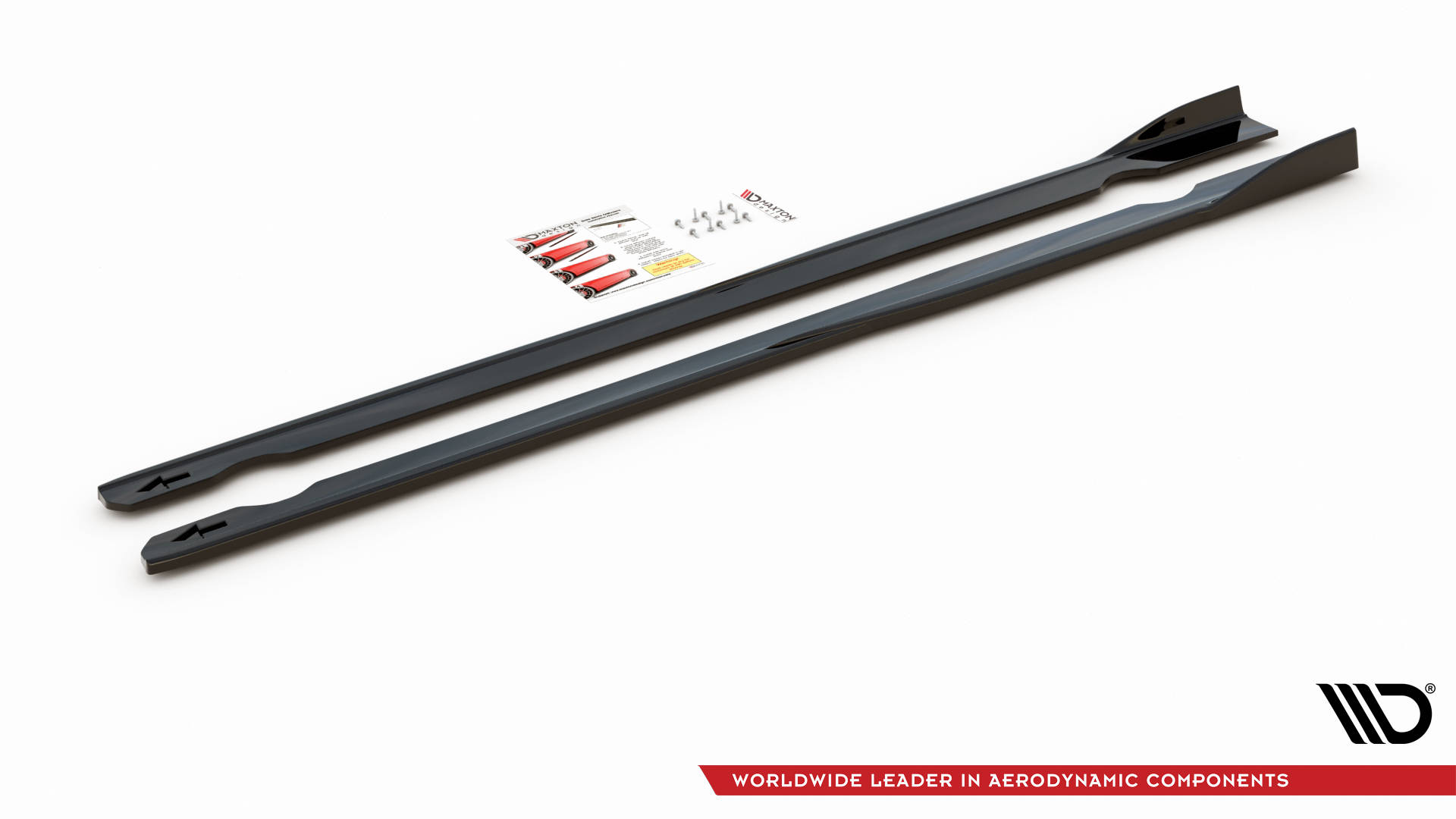 Side Skirts Diffusers V.2 VW Golf R / R-Line Mk7 - 5