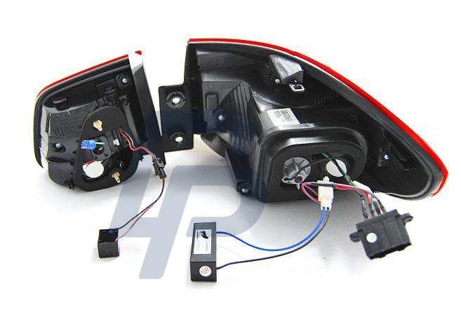 VW TIGUAN 07-07.11 SMOKE LED TAILLIGHTS BAR - 5