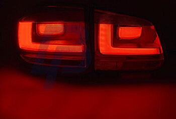 VW TIGUAN 07-07.11 RÖKTONADE LED BAKLAMPOR