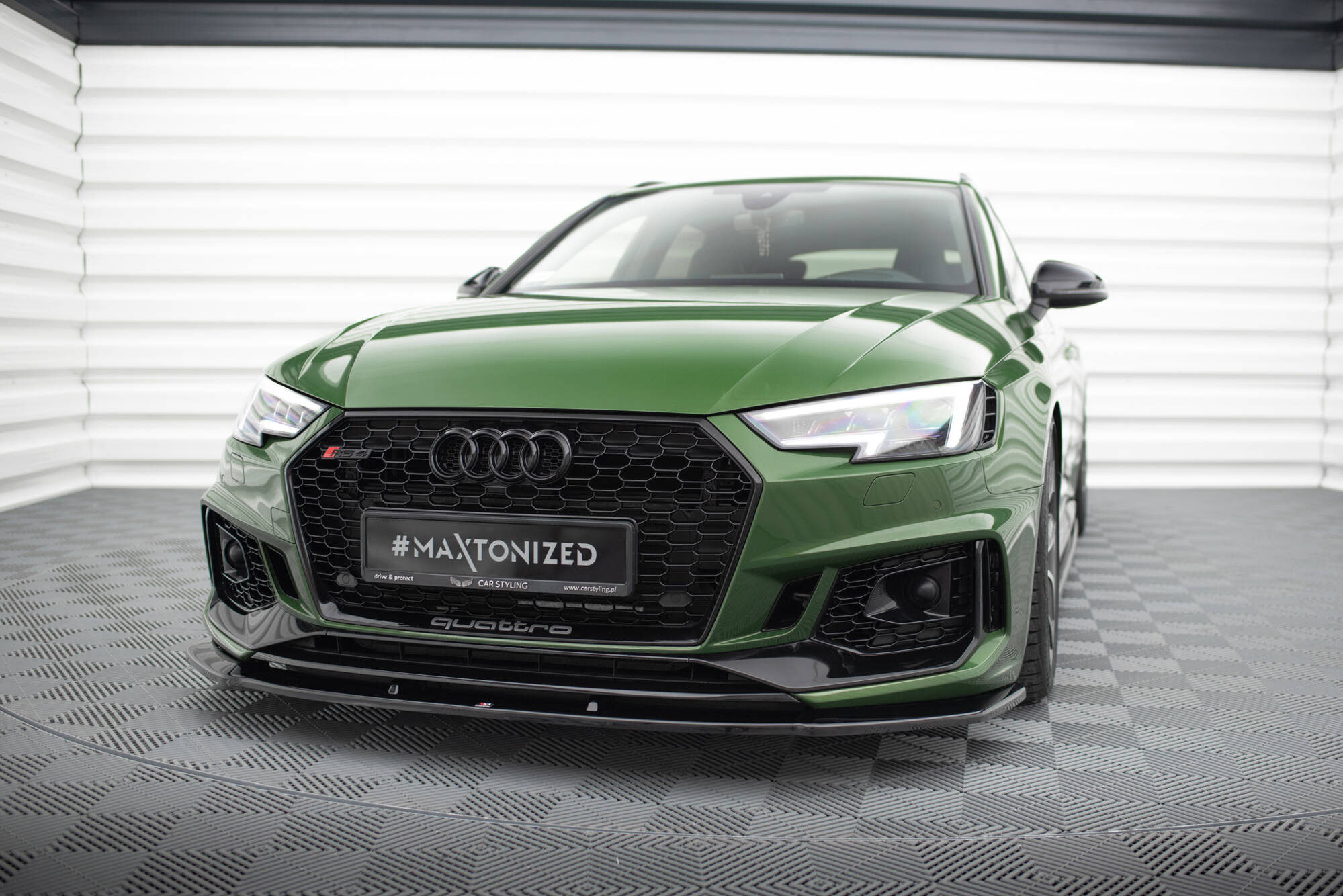Front Splitter V.1 Audi RS4 B9 - 3